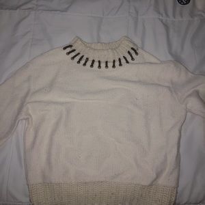 Cream Knit Sweater